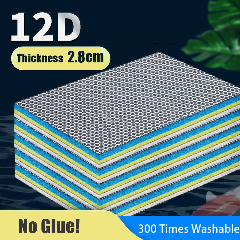 Marine Aquarium Filter Media - 水族館フィルター,12d,12層,バイオメディアマニキュアフィルター,接着剤なし,高密度,水槽池,外部アクセサリー