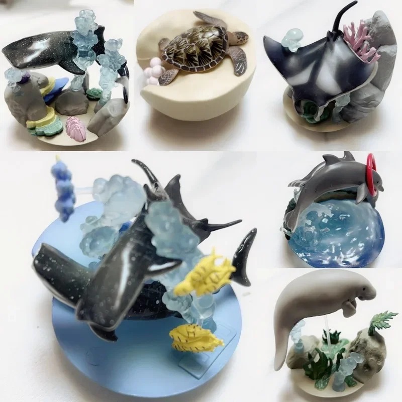 Marine Aquarium Japan - カワイイガシェルオンフィギュア,カカワ,海の動物,海洋動物,カメ,ぬいぐるみ,ギフト