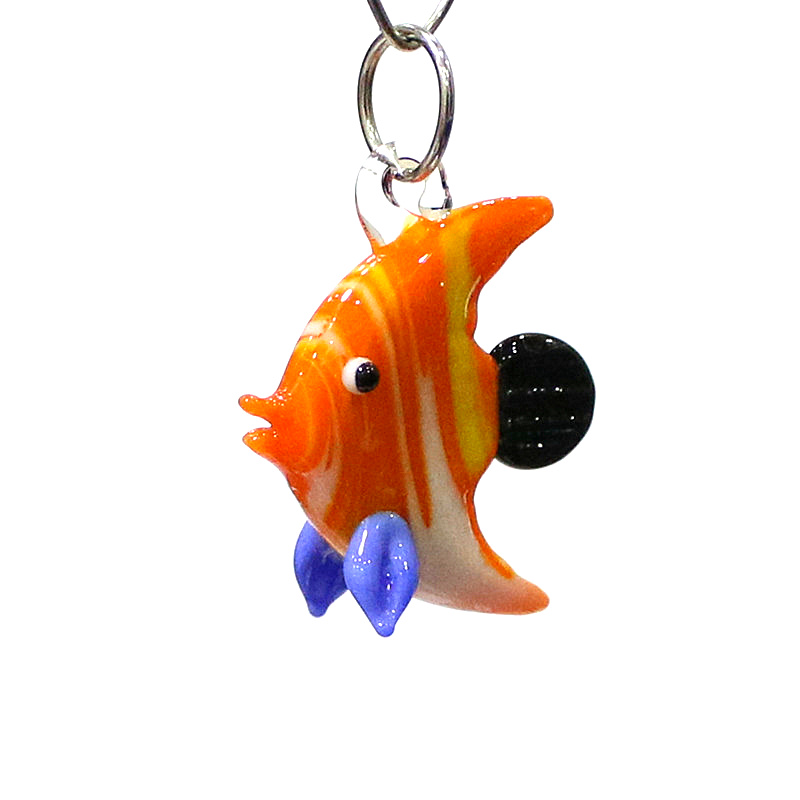 2個セット カラフルミニ海洋魚ガラスペンダント 可愛い小型海 - Marine Aquarium Europe のレビューと価格