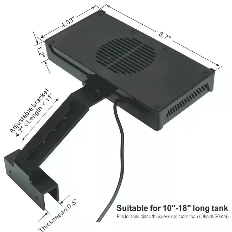 30W海水サンゴ水槽ライト、水槽用インテリジェントタッチコン - Marine Aquarium Hours のレビューと価格