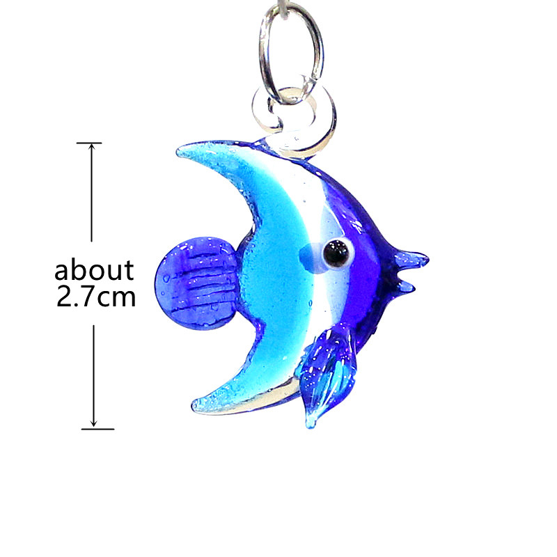 2ピース入りミニチュアの海洋动物の小像ペンダントかわいいガラ - Marine Aquarium Europe のレビューと価格