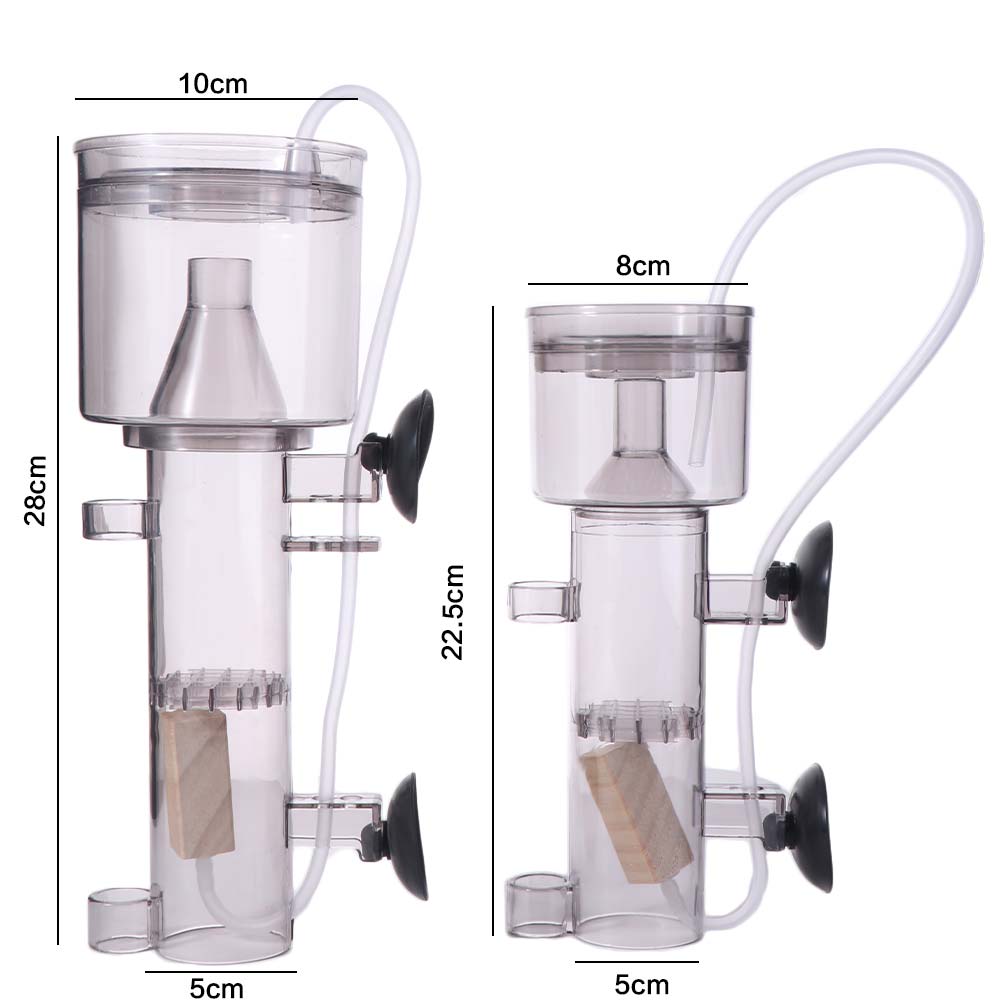 吸盤式水槽プロテインスキマー プラスチック製 木製エアストー - Calcium Reactor Media のレビューと価格