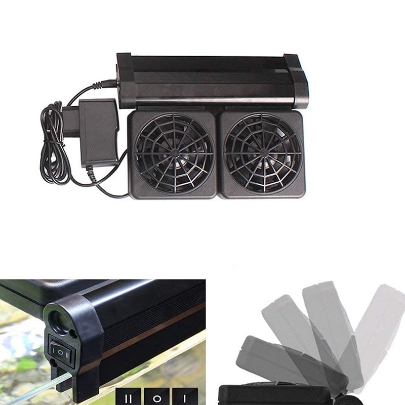 1/2/3/4台の水槽ファンチラー、水温制御機能付き魚タンク - Aquarium Marine Fishes のレビューと価格